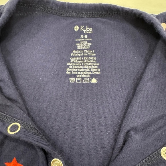 EUC Kyte BABY Sleeveless Snap Romper - Picture 2 of 4